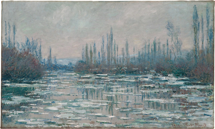 Debaklet på Seinen W569 - Claude Monet