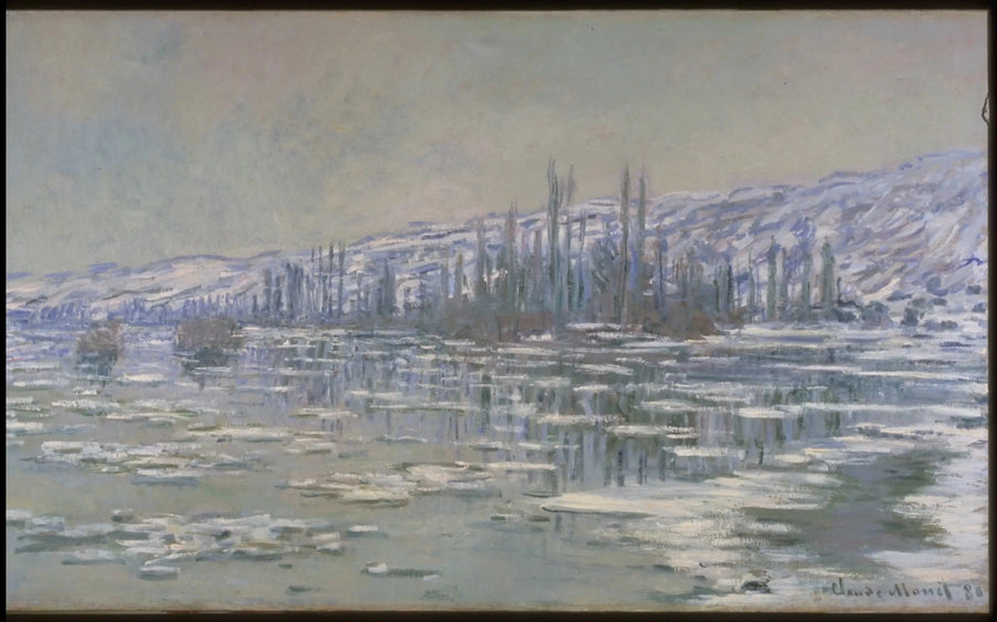 Debacle eller The Ice Cubes W565 - Claude Monet