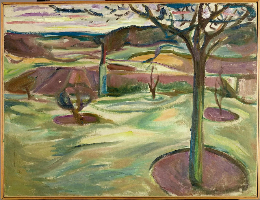 Forårets begyndelse - Edvard Munch