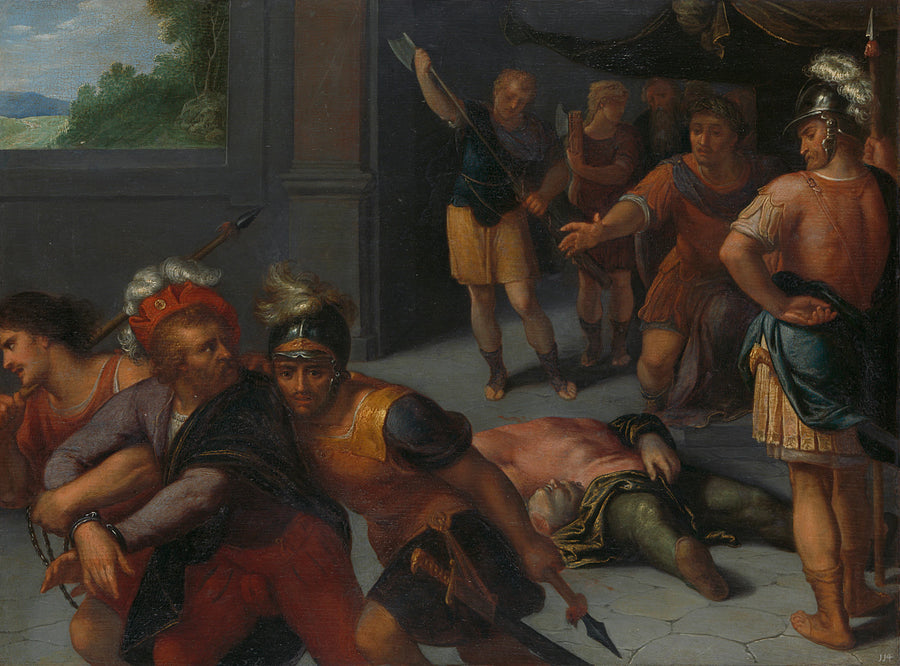 La décapitation de Julius Paulus et la capture de Claudius Civilis - Otto van Veen