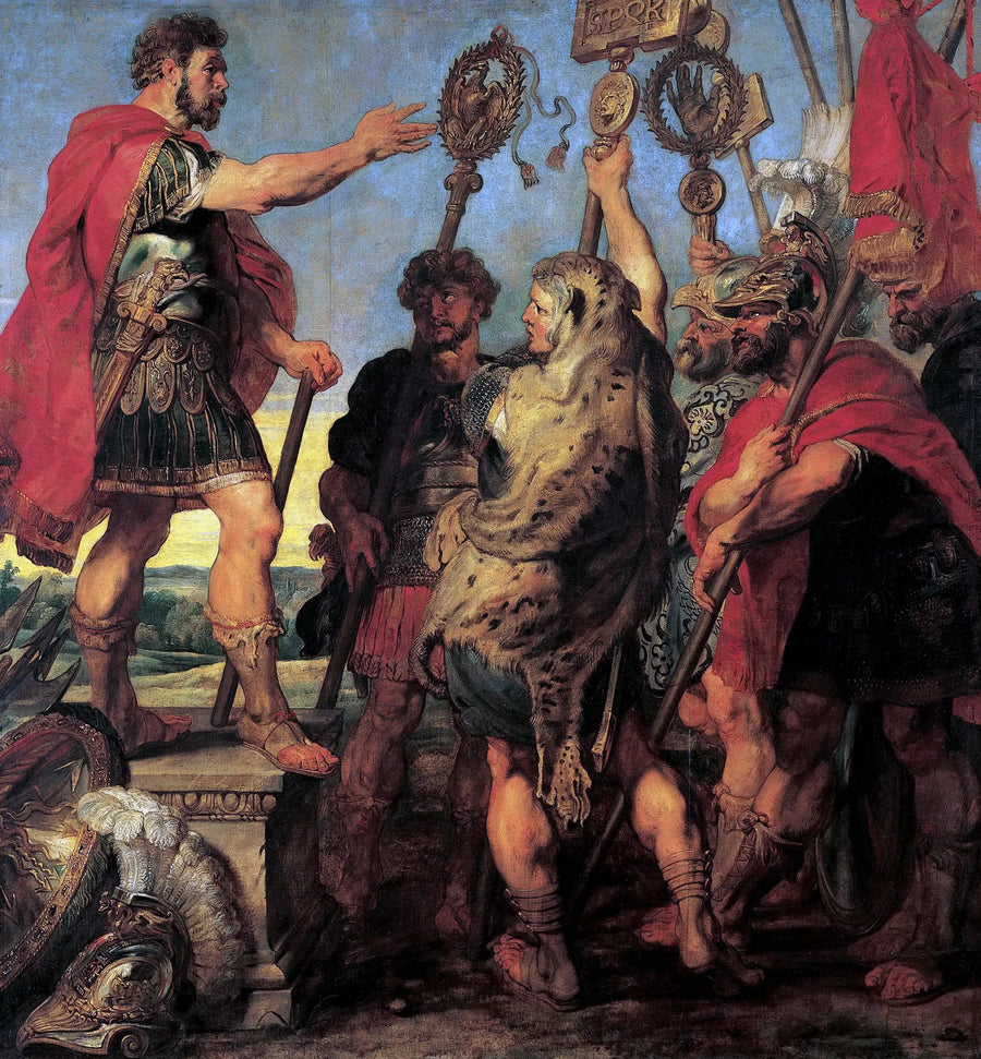Decius Mus fortæller om sin drøm - Antoine van Dyck