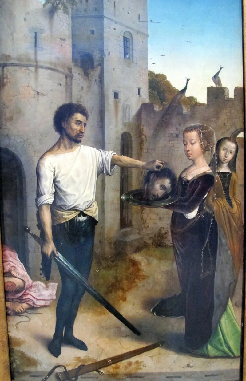 Afsløring af Johannes Døberens - Juan de Flandes