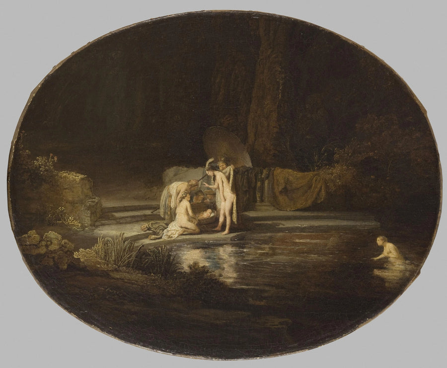 Moses' opdagelse - Rembrandt