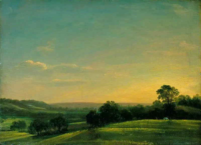Dedham Vale, aften - John Constable
