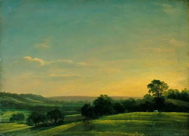 Dedham Vale, aften - John Constable