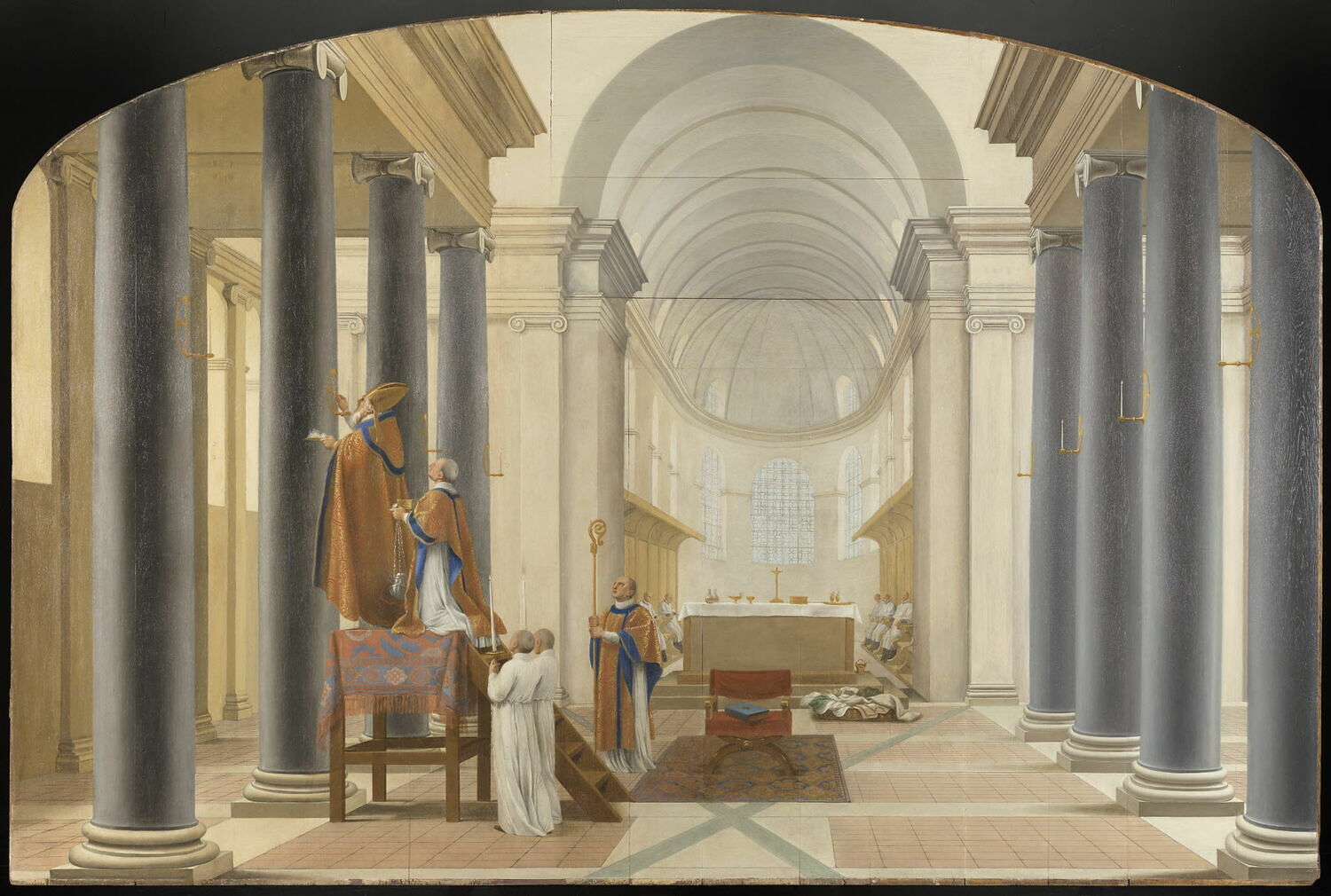 Dédicace d’une église de Chartreux - Eustache Le Sueur - Alpha Reproduction
