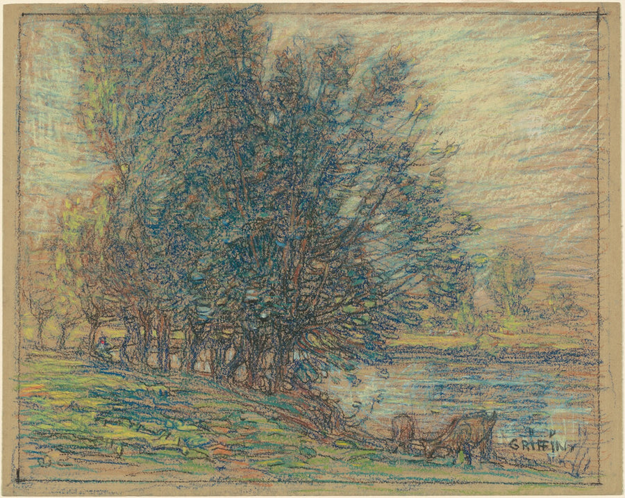 Willows, Longpre, France - Walter Griffin