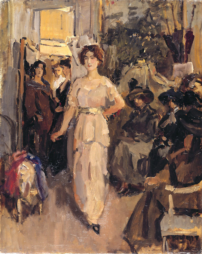 Modeshow hos Hirsch - Isaac Israels