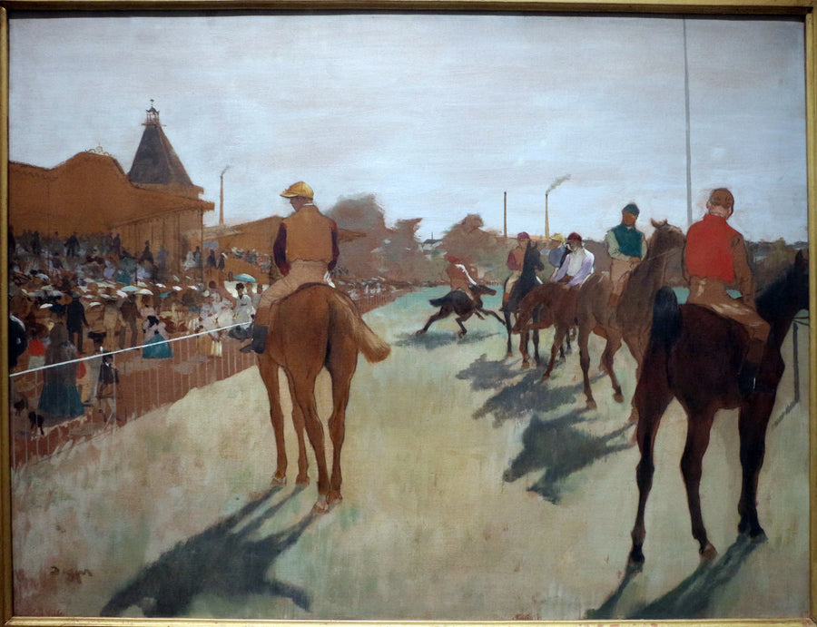 Paraden - Edgar Degas