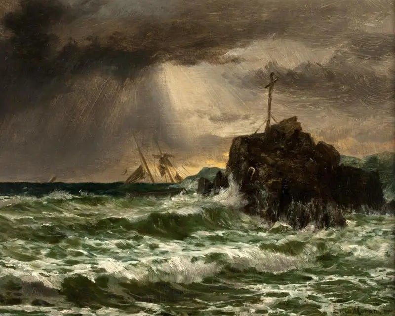 Stormudbrud - Edward Moran