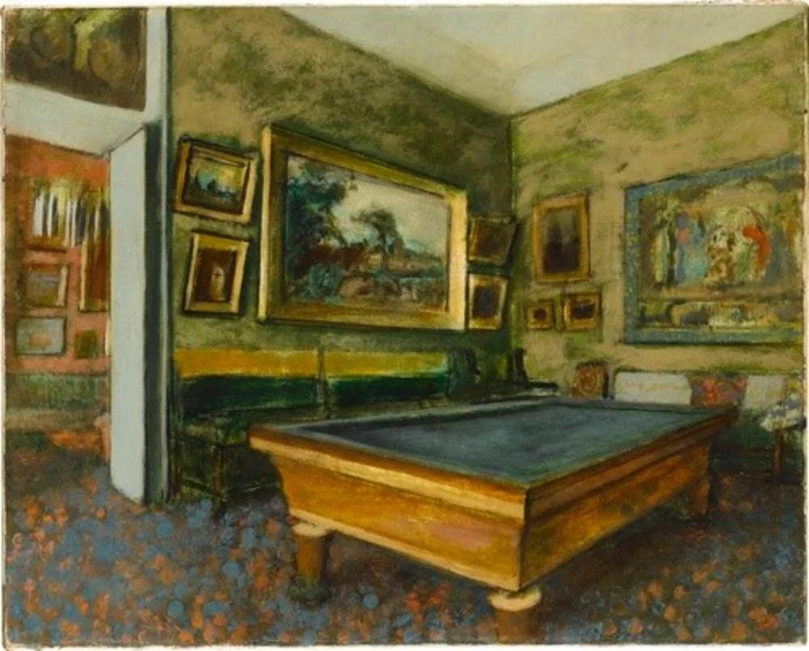 Billardrum - Edgar Degas