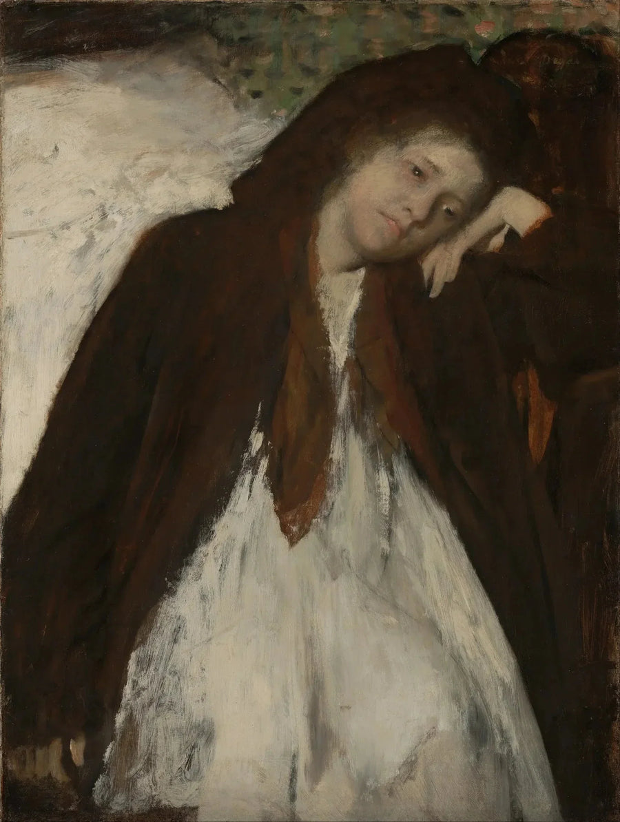 Den rekonvalescerende - Edgar Degas