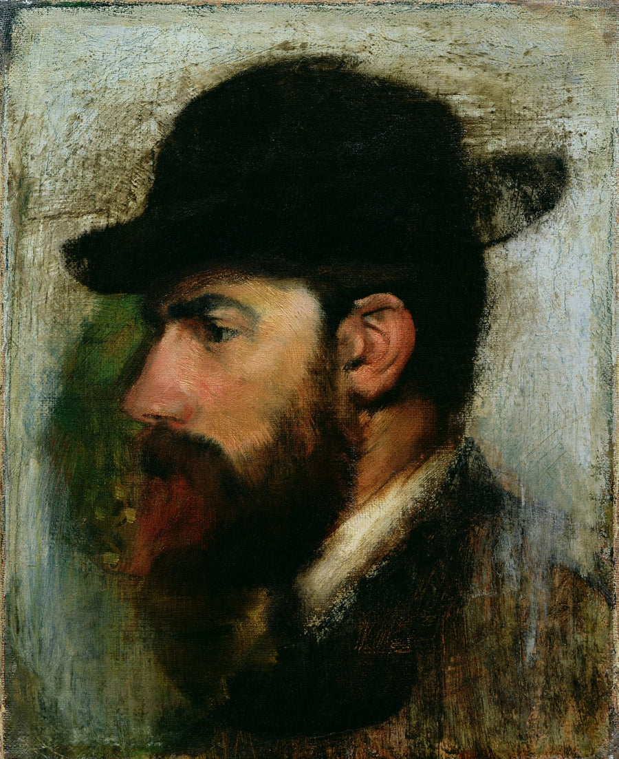 Portræt af Henri Rouart - Edgar Degas