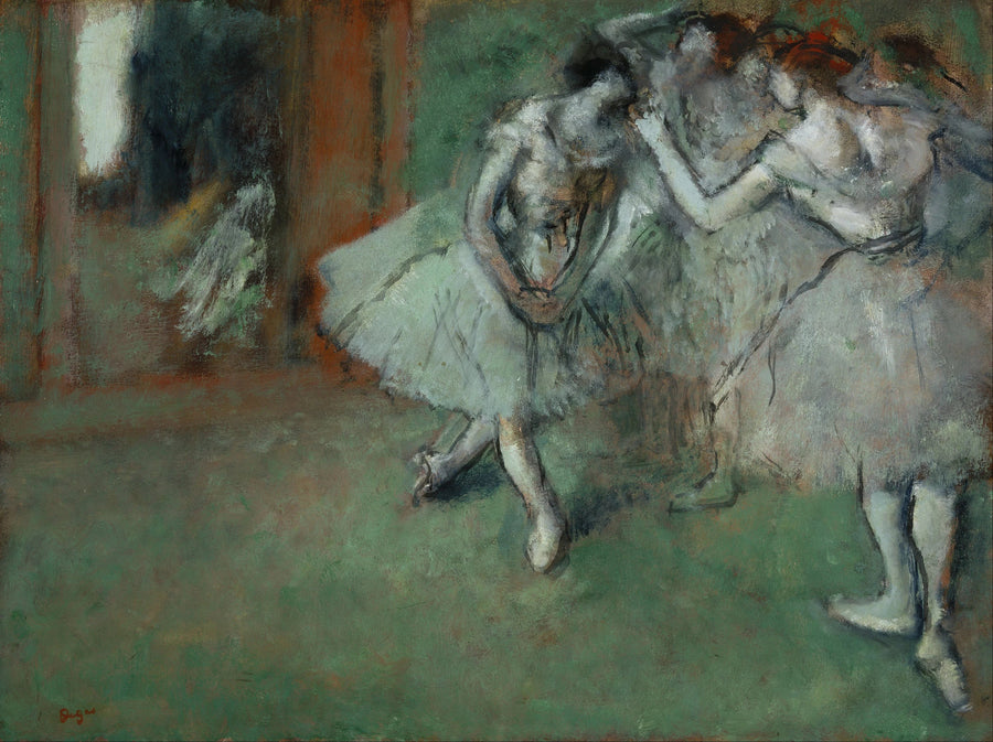 En gruppe af dansere - Edgar Degas