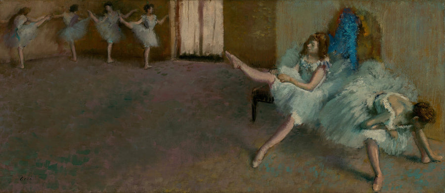 Før ballet - Edgar Degas