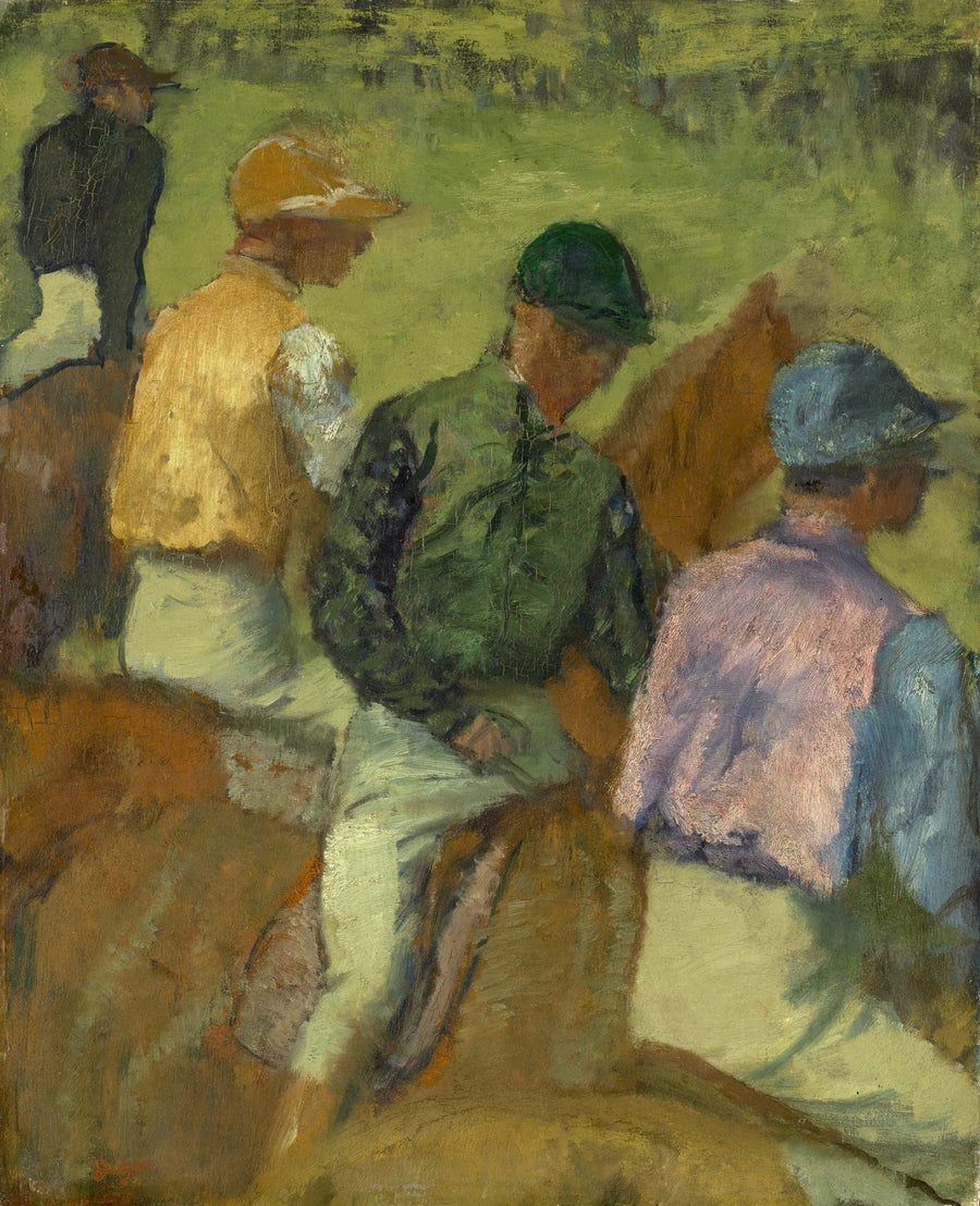 Fire jockeys - Edgar Degas