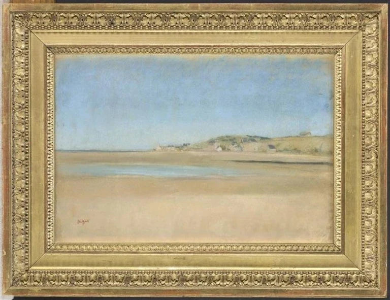 huse ved havet - Edgar Degas