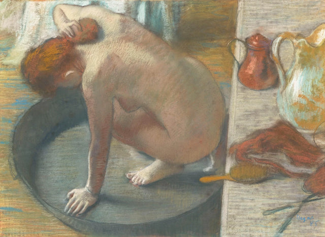 The Tub, 1886 - Edgar Degas