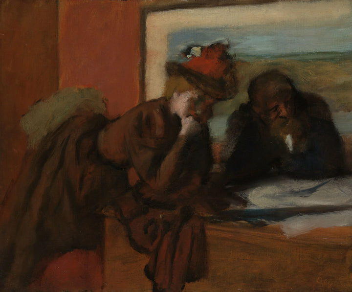 Samtalen, 1885-1895 - Edgar Degas