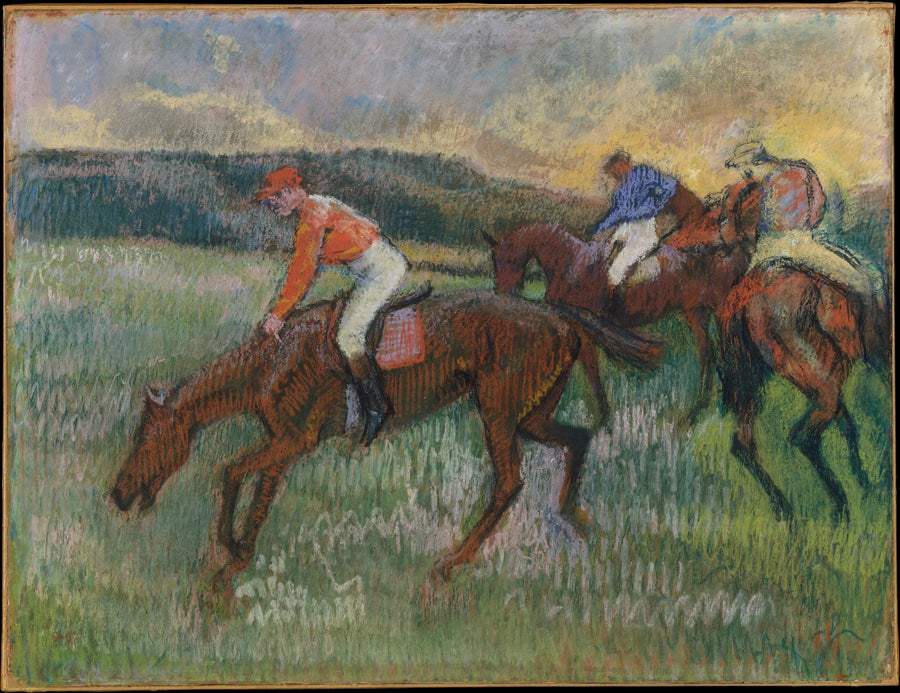 Tre Jockeys - Edgar Degas