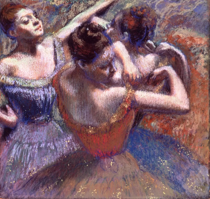 Tre dansere, omkring 1899 - Edgar Degas