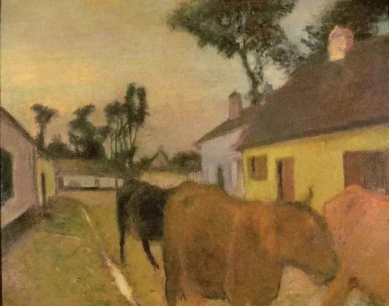 Hyrdningens tilbagekomst - Edgar Degas