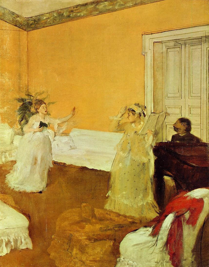 Sangets gentagelse - Edgar Degas