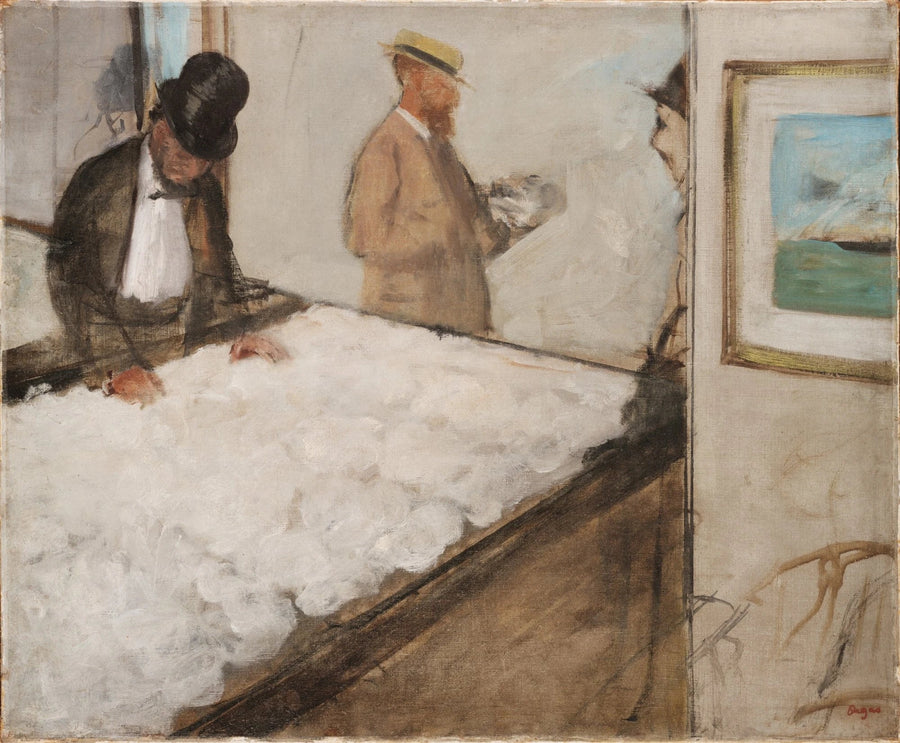 Bomuldsforhandlere i New Orleans - Edgar Degas