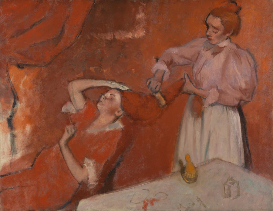 Håret - Edgar Degas