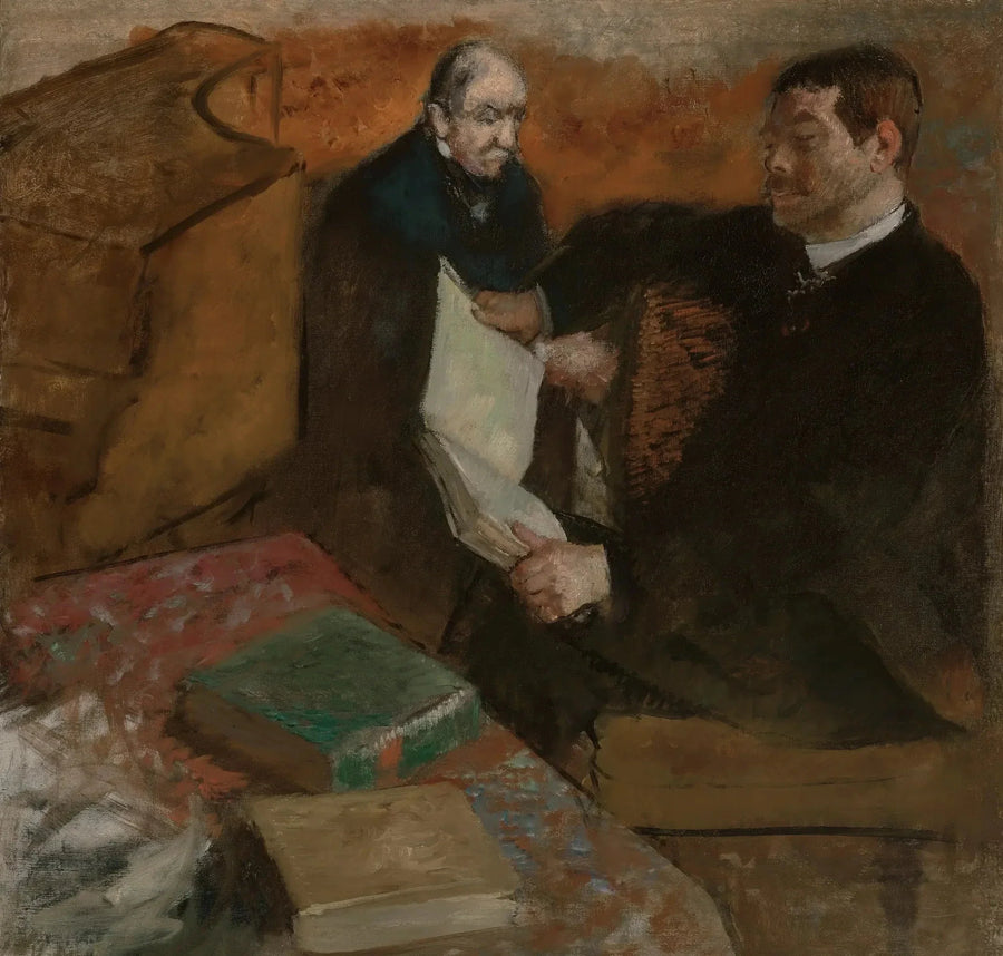 De hedenske og Degas' far - Edgar Degas