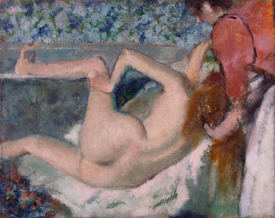 Efter badet - Edgar Degas