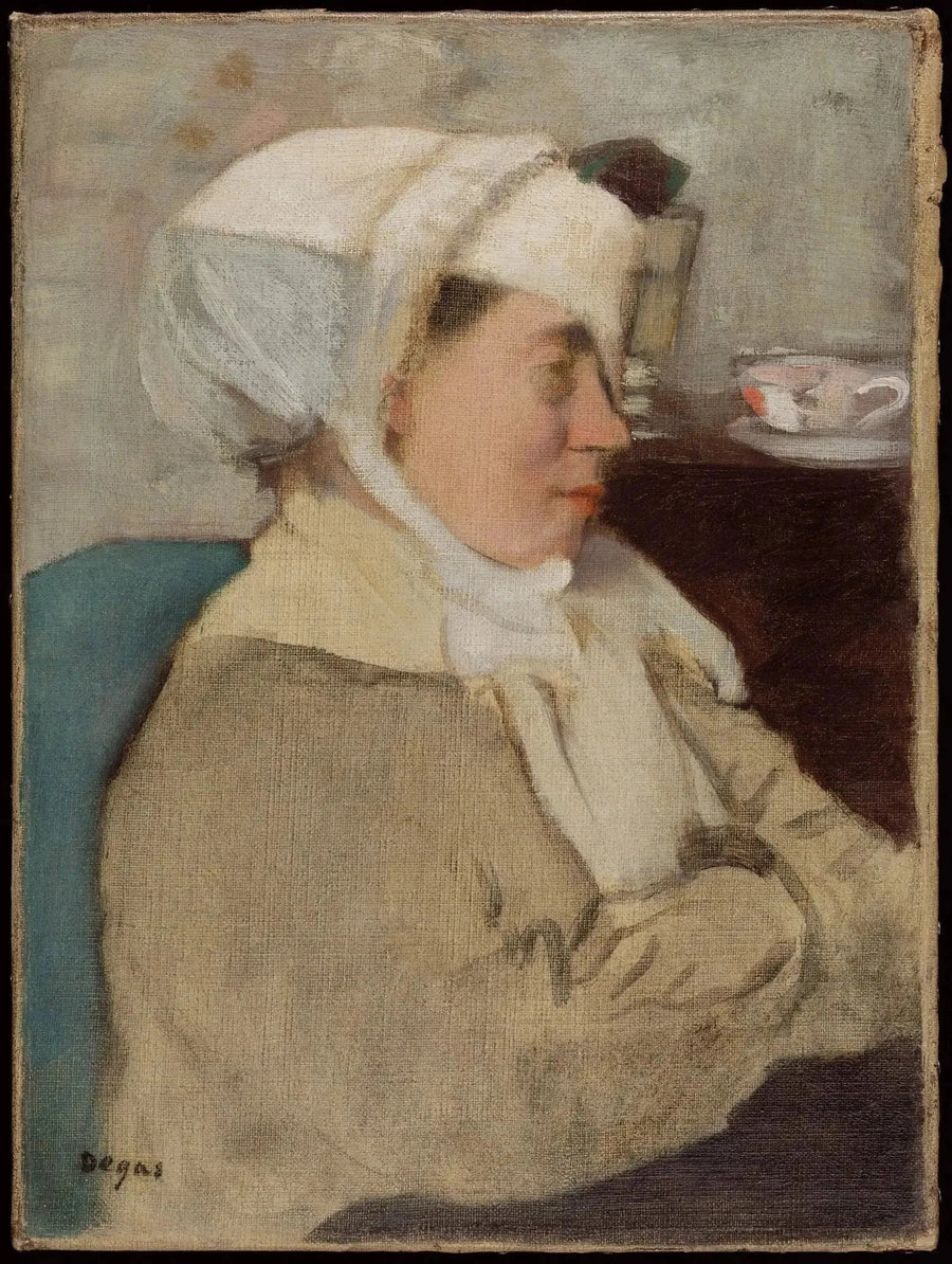 Kvinde med bandage - Edgar Degas