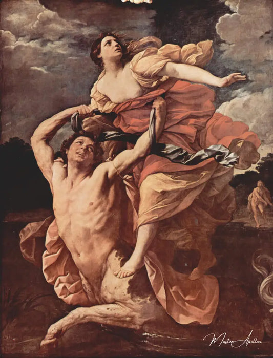 Déjanire enlevée par le centaure Nessus - Guido Reni - Reproductions de tableaux et peintures haut de gamme