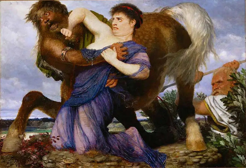 Déjanire og Nessus - Arnold Böcklin