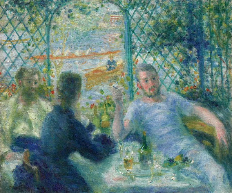 Frokost ved flodbredden - Pierre-Auguste Renoir