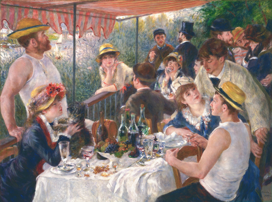 Frokost med roere - Pierre-Auguste Renoir