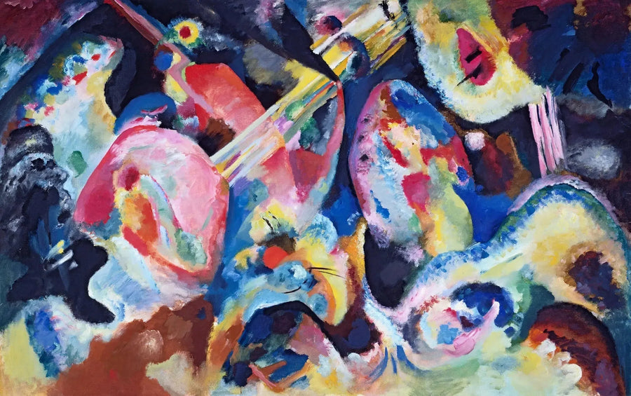 Oversvømmelse af improvisation - Vassily Kandinsky