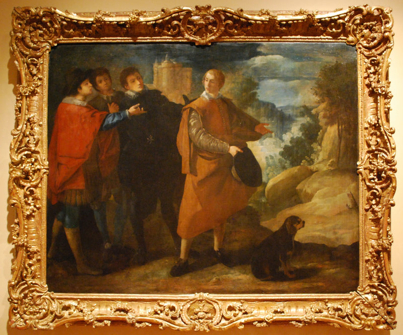 Afgang fra Saint Pierre Nolasco til Barcelona - Francisco de Zurbarán