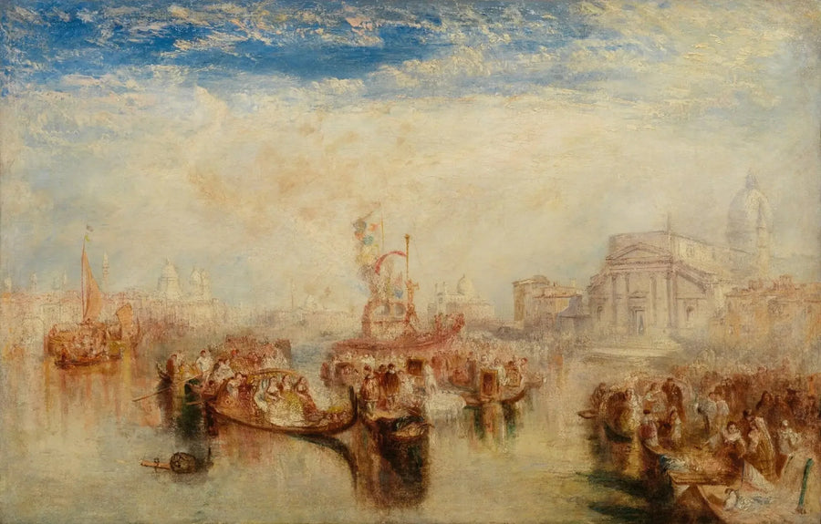 Indskud af John Bellinis Tre Billeder i La Chiesa Redentore, Venedig - J. M. W. Turner