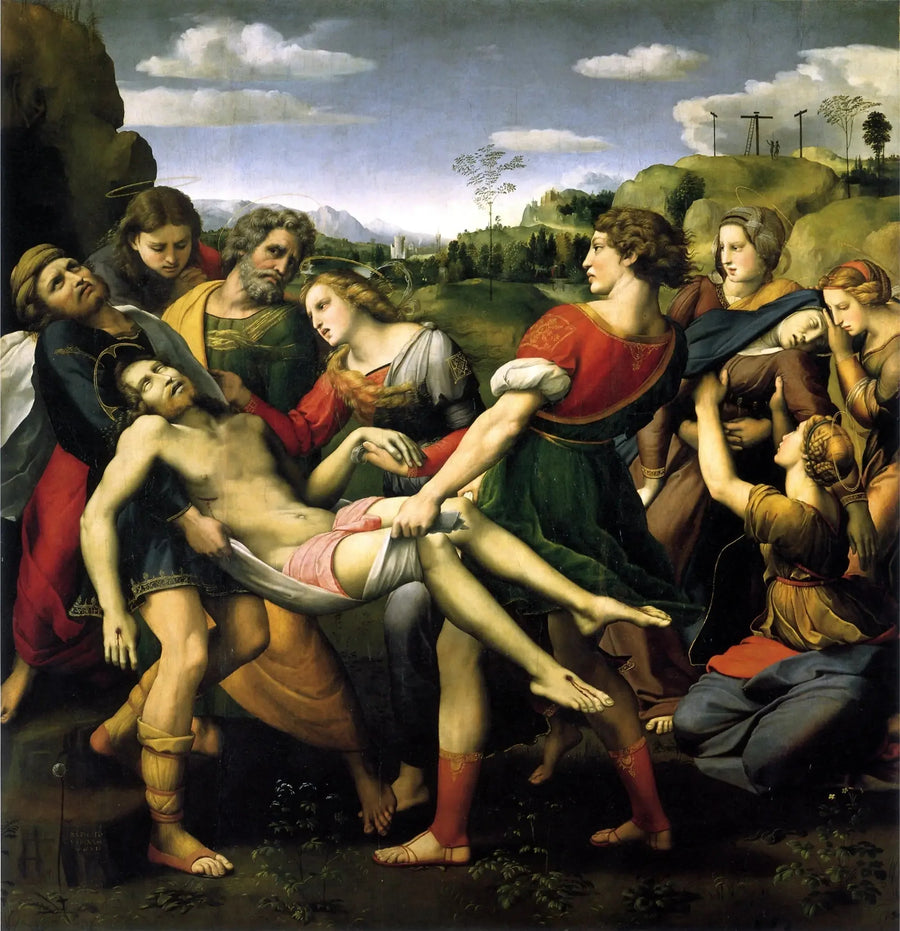 Borghèse' nedtagelse - Raphael Sanzio