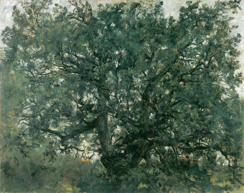 Der Eichbaum - Lovis Corinth image 1 copie de tableau peinte à la main