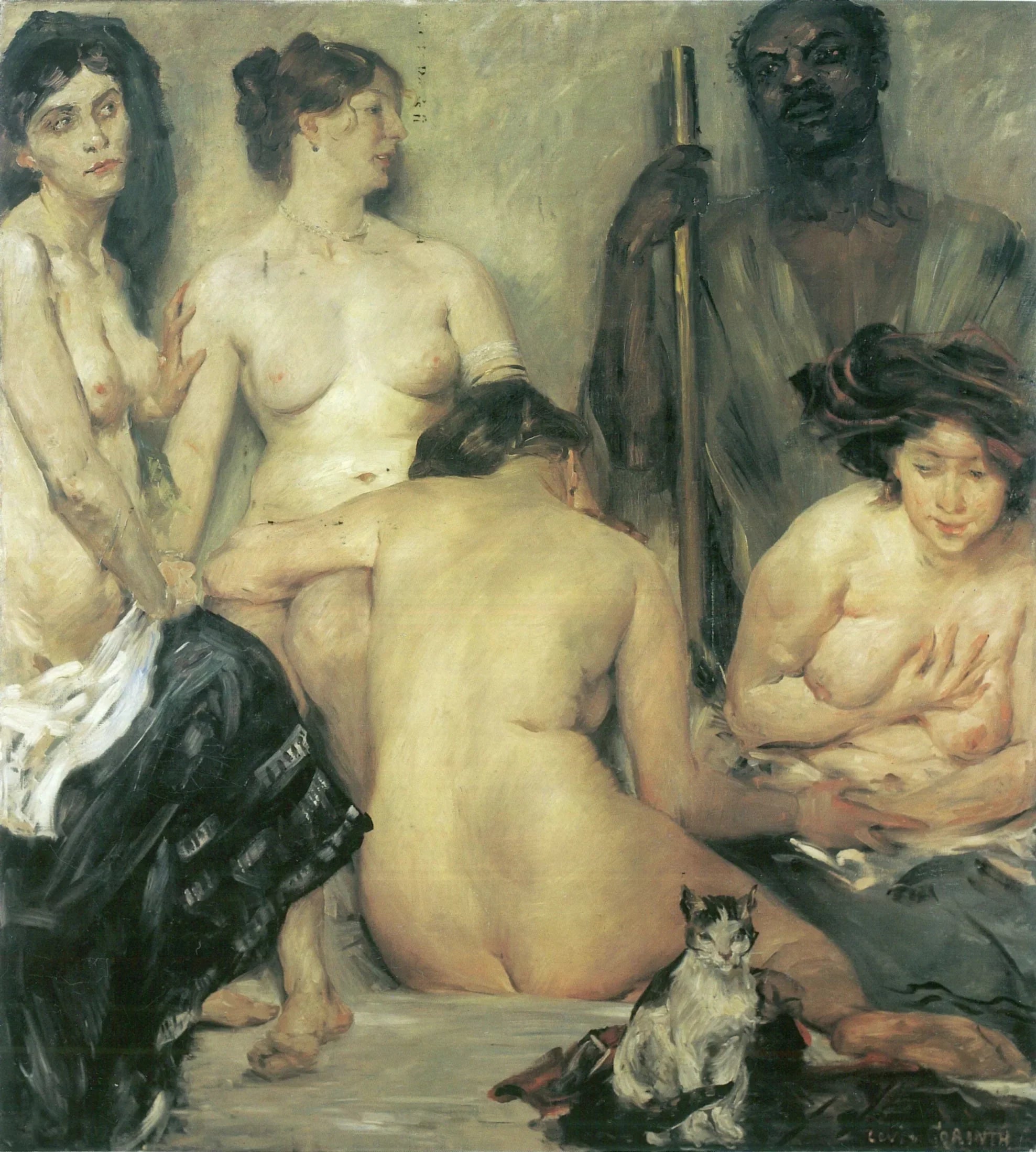 Der Harem - Lovis Corinth image 1 reproduction de peinture à l’huile