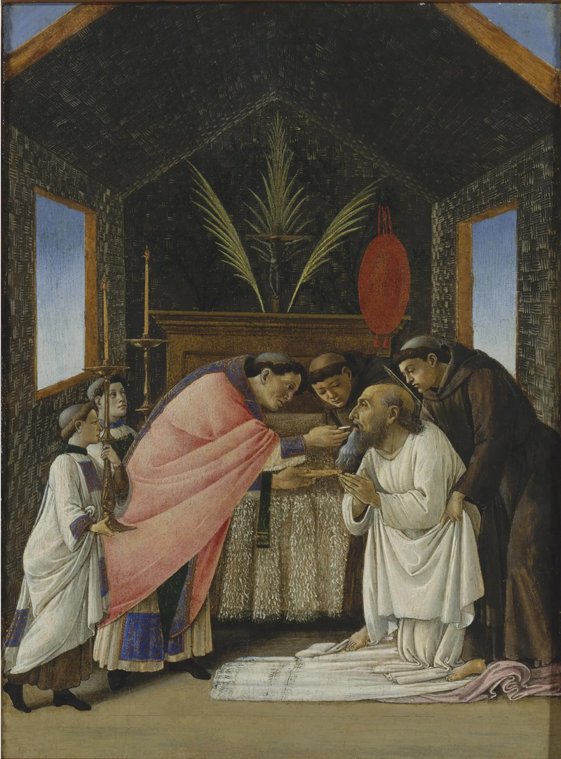 Den sidste nadver af Sankt Hieronymus - Sandro Botticelli