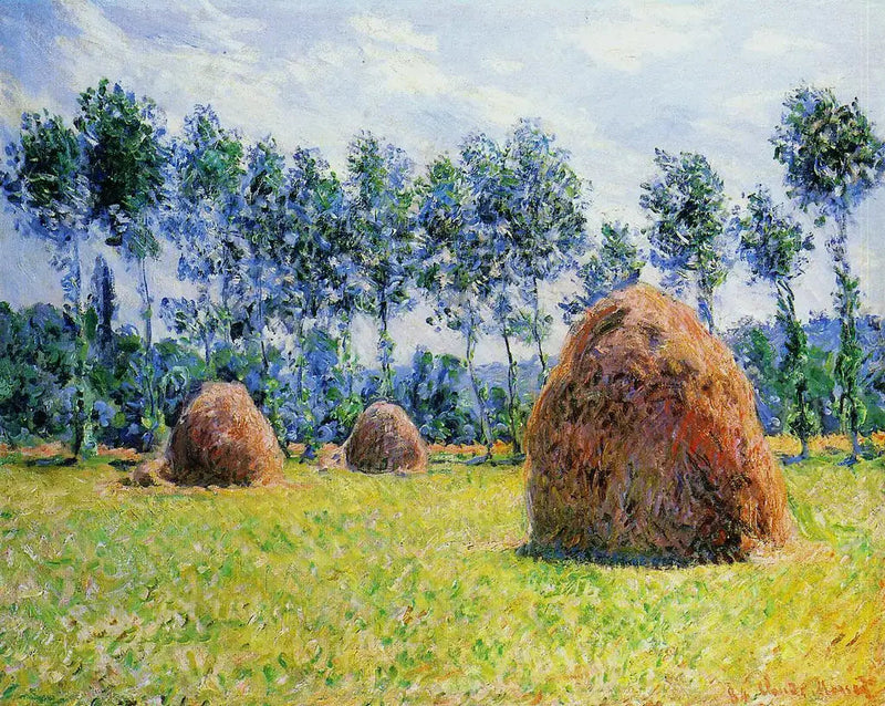 Høhalm i Giverny - Claude Monet