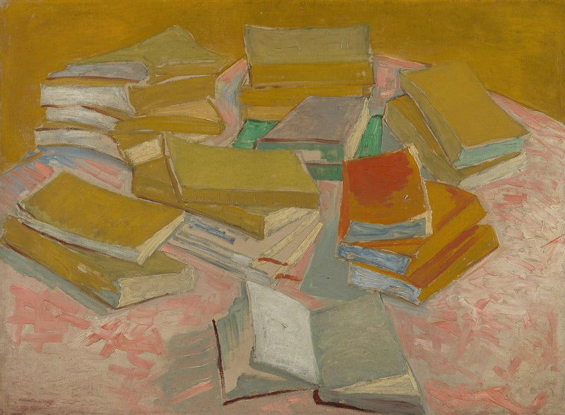 Stakke af franske romaner - Vincent van Gogh