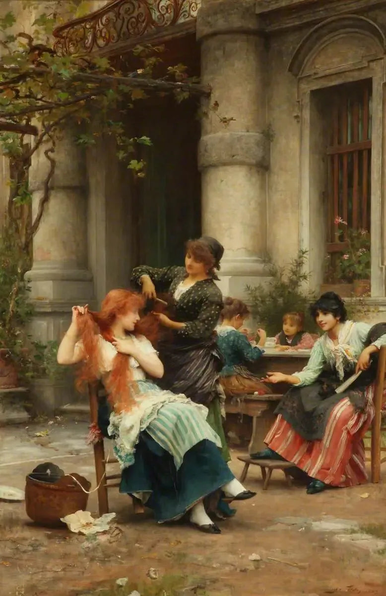 Udendørs toilet - Luke Fildes
