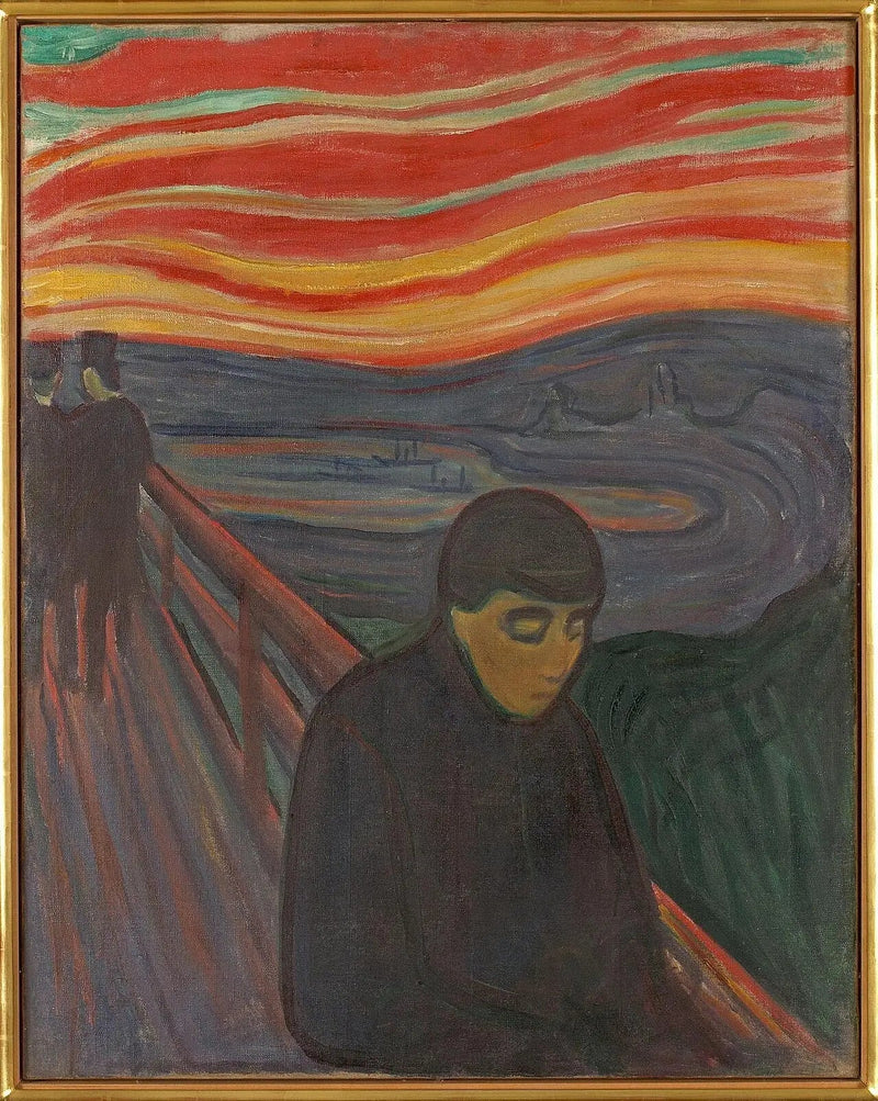 Fortvivlelse - Edvard Munch