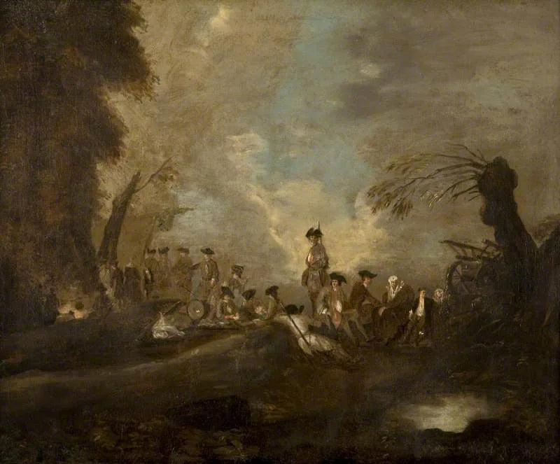 Afsked ved hvile - Antoine Watteau