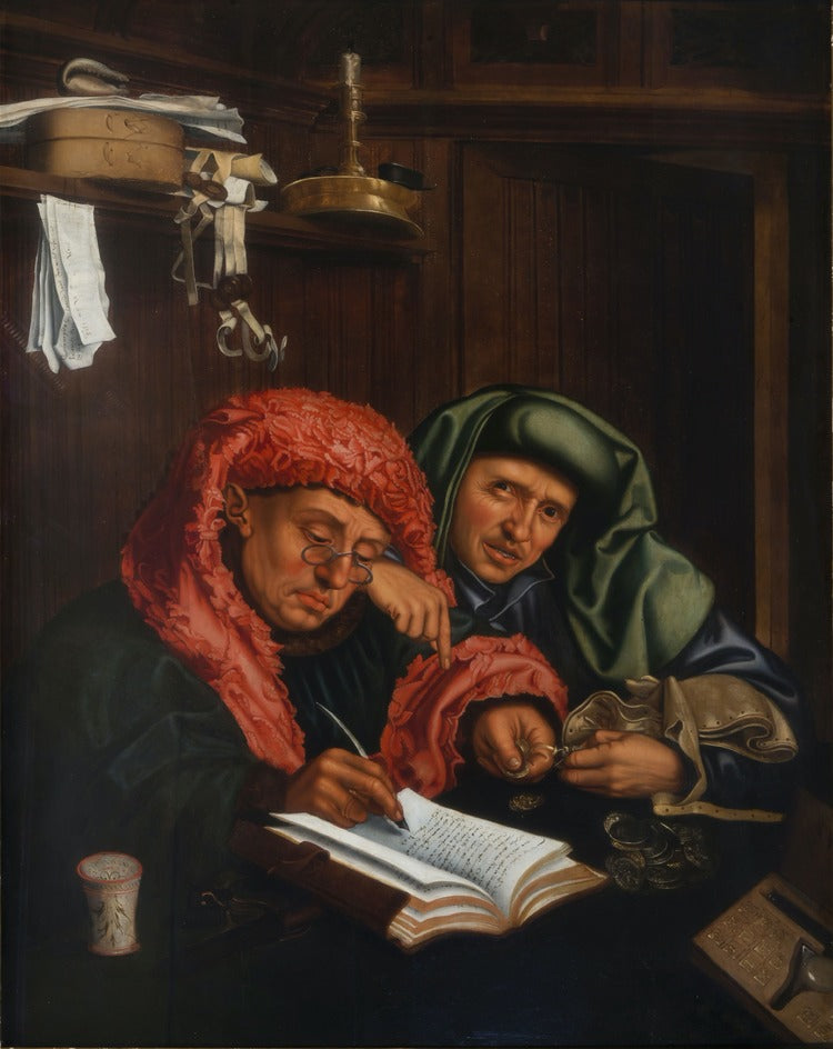 To toldere - Marinus van Reymerswale
