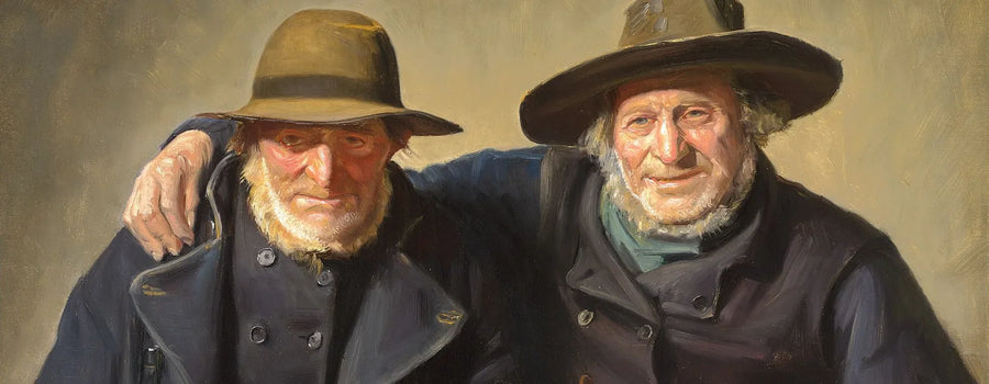 To venner. - Michael Peter Ancher